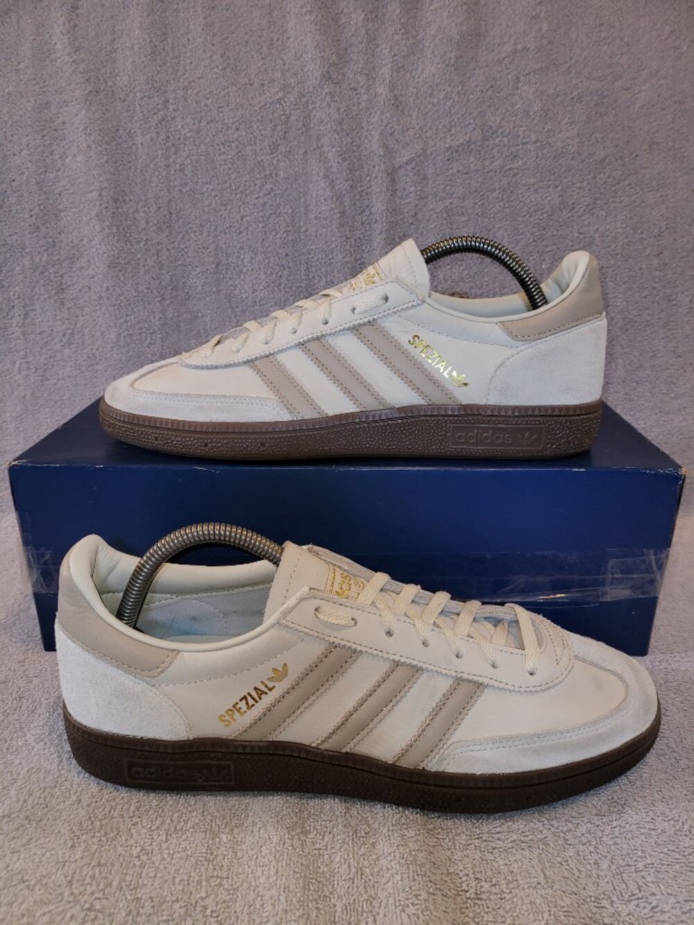Adidas Spezial Alumina Wonder Beige Brown Gum JI2644 Women's Size 10 Sneakers